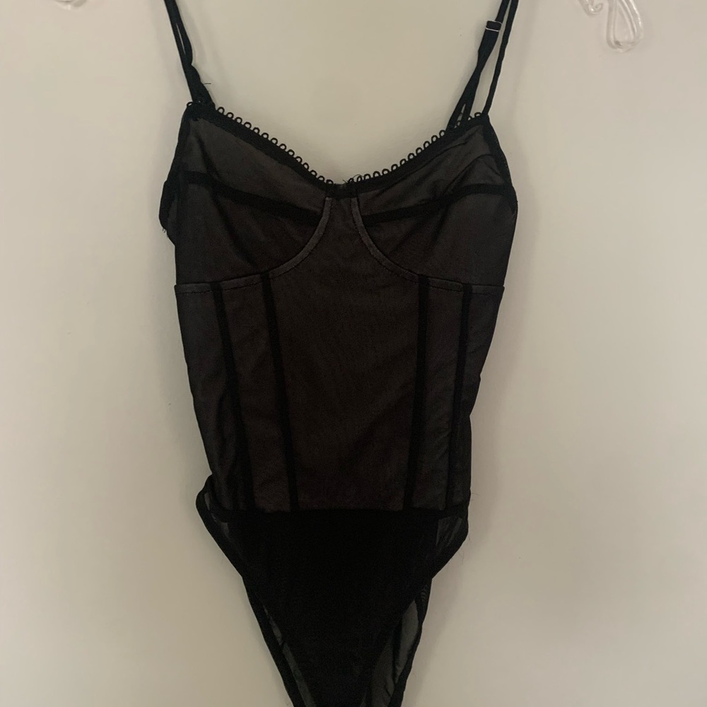 Adika Black Bodysuit